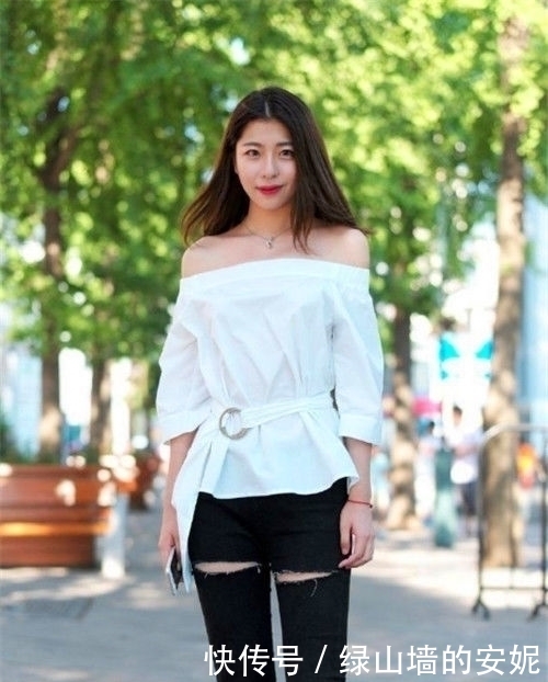  [特别]街拍：青春靓丽的小美女，雪白如玉的脖颈，特别美丽动人