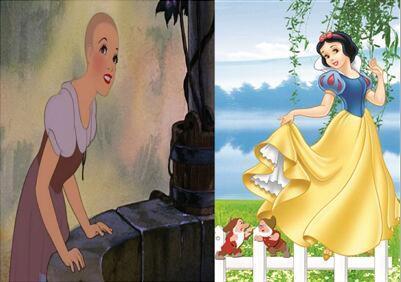 当迪士尼公主染了新发型，乐佩怎么看都美，白雪公主太辣眼！