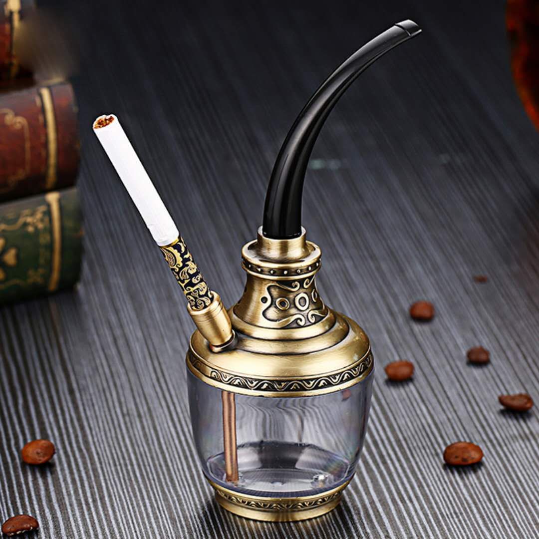 老公说:少抽两盒中华烟，也要买下这黄铜小物，看上去帅的不得了