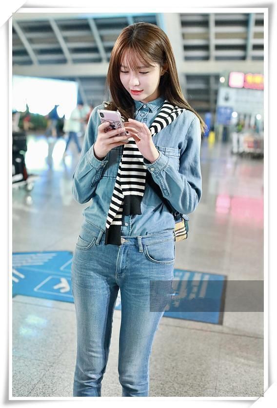 没陈数的气质真别把外套当围脖，像沈梦辰这样系成大妈就尴尬了!