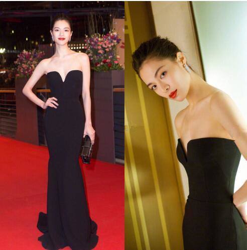 有一种高级感叫倪妮！不出意外，小黑裙穿搭要火了