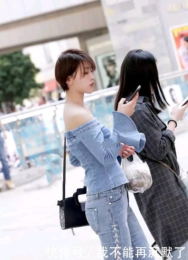 轻松:轻松成为目光的焦点,优雅时尚的街拍气场十足的美女