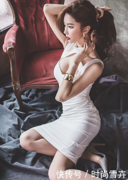 时尚街拍，单肩吊带包臀裙小姐姐，优雅气质美女，别有一番风情