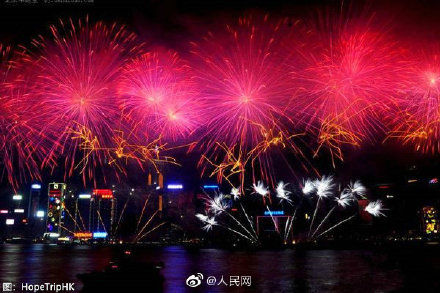  年来■10年来首次！香港取消2020跨年烟花汇演