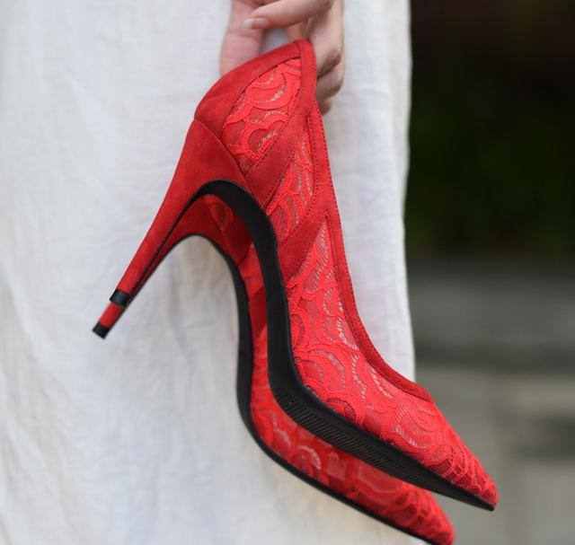 欧美大牌范尖头高跟鞋，极致的时尚性感美，轻松做个迷人时髦咖
