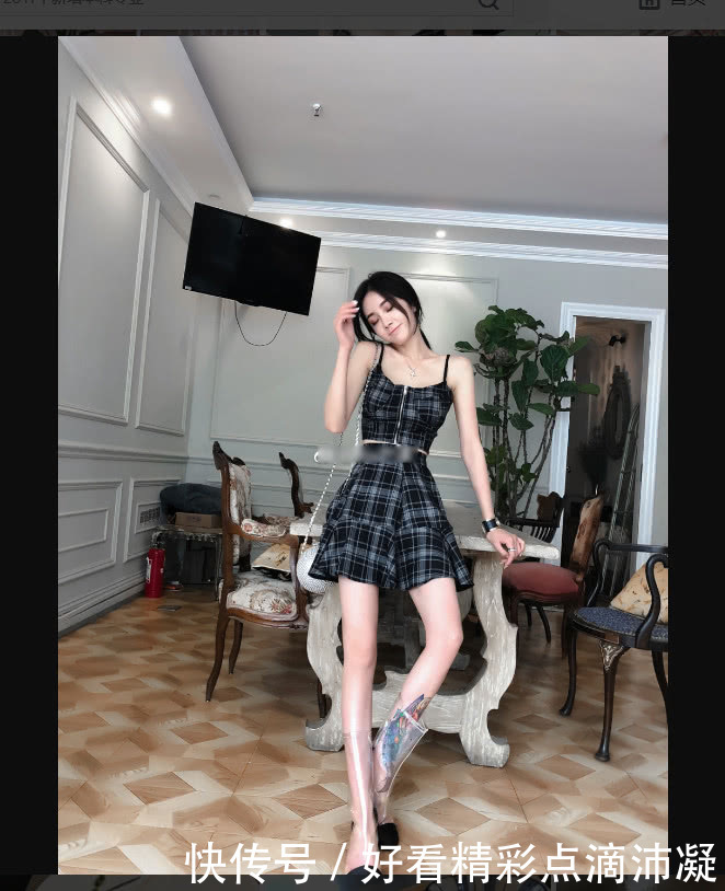 抖音镜头下的大菠萝，图4“深宫爆”好想娶回家，图5又妖出新姿势