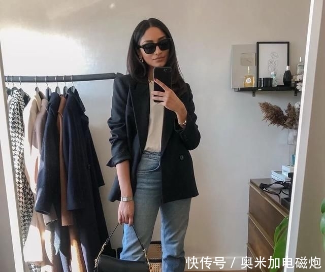  [上身]牛仔裤上身适合穿什么类的外套?