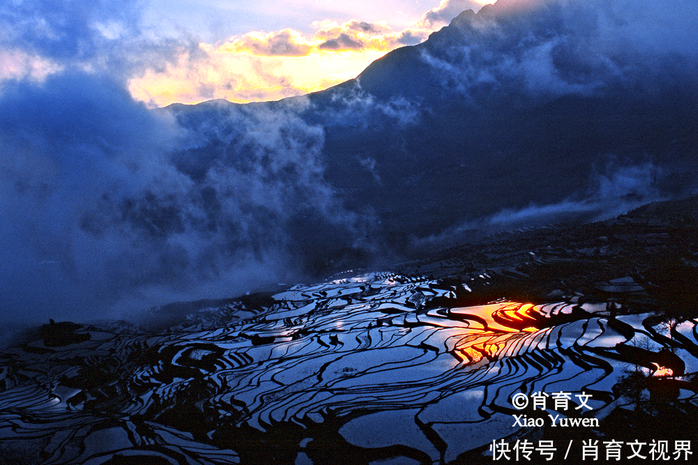 元阳梯田，有17多万亩，被命名为绿水青山就是金山银山实践基地