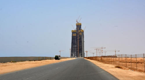 世界上最高的大楼，共275个楼层，总高超一千米，超越哈利法塔