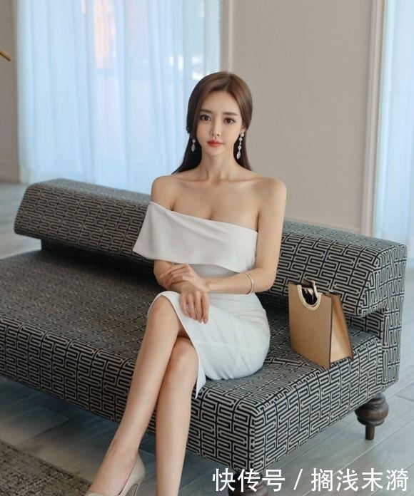  美女@时尚活力的紧身裙美女，呈现时髦气息！