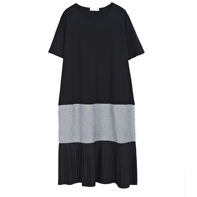 无“棉麻”不入秋，40岁女人穿这长裙，显白提肤色还优雅高贵