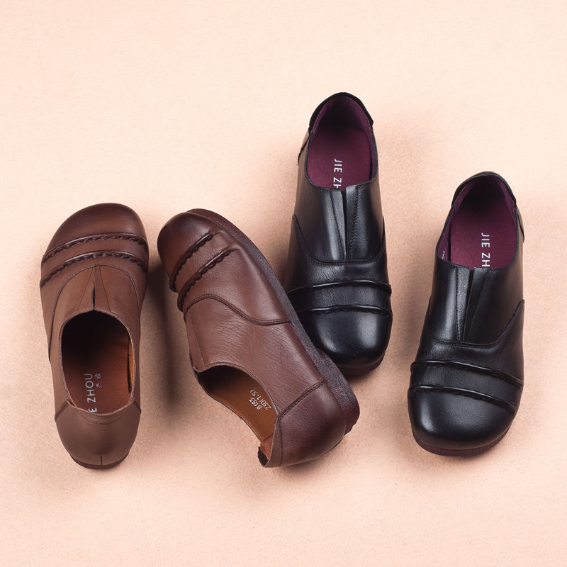 妈妈天气凉千万别穿凉鞋了，现火的一塌糊涂的单鞋，一定会喜欢的