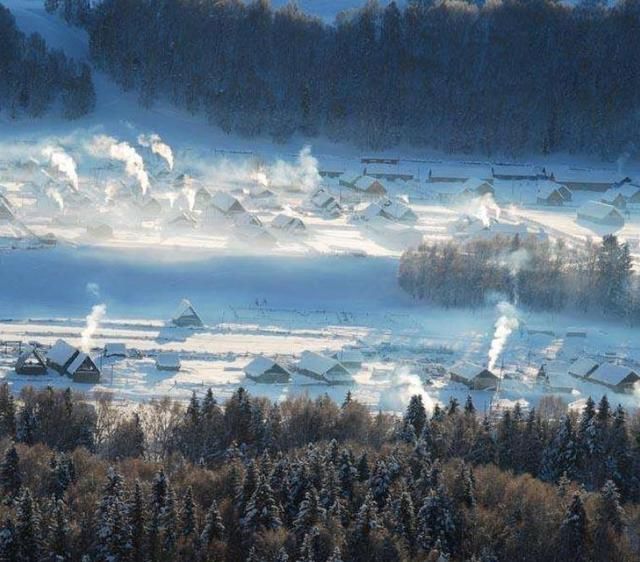 新疆最美“冰雪王国”，半年都被白雪覆盖，拥有世间罕见的纯净