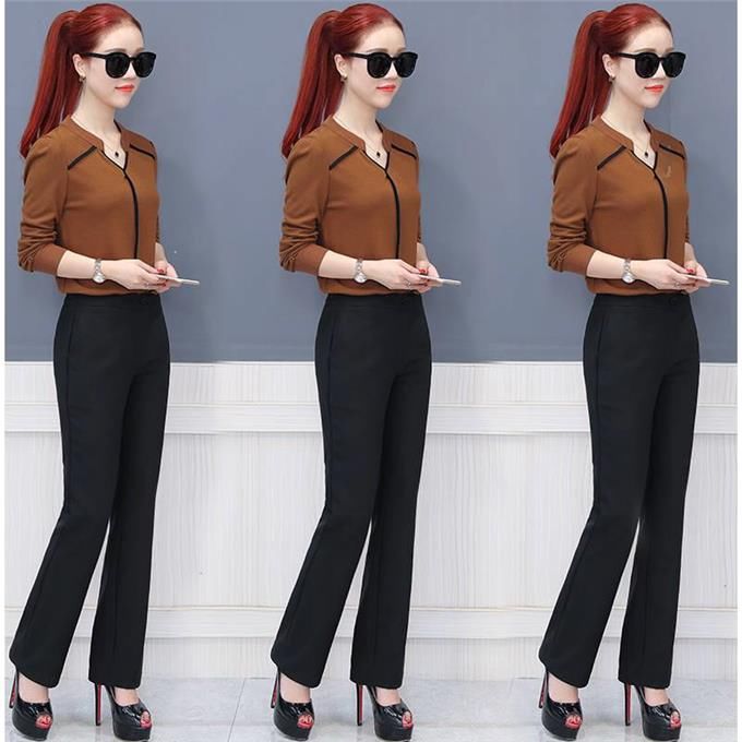 立秋了说冷就冷，聪明女人不买阔腿裤，穿这秋季套装，美翻了