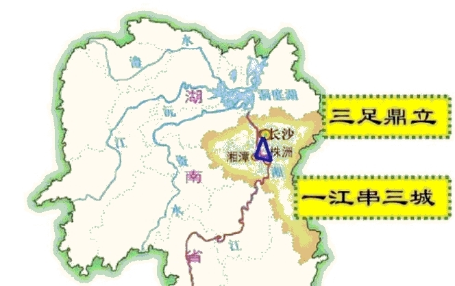 城市: 中国中部正在合并发展的3个城市, 谁将脱颖而出