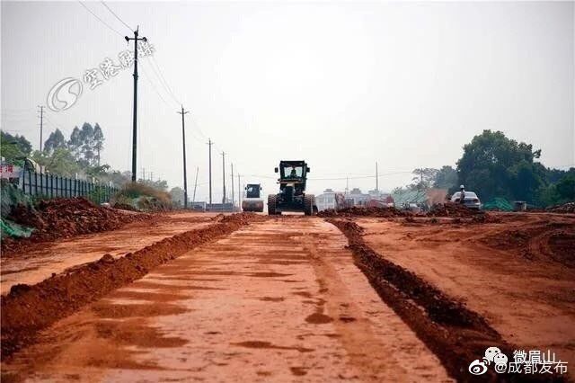  『南延线』连接眉山与成都剑南大道南延线年底整体通车