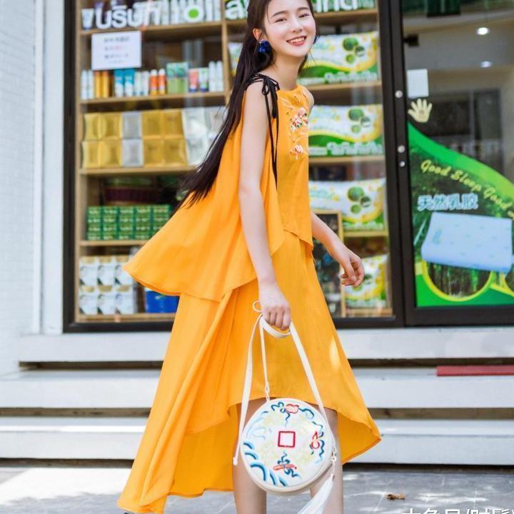 曼妙身姿美如画, 中国风连衣裙穿出倾城倾国的东方美