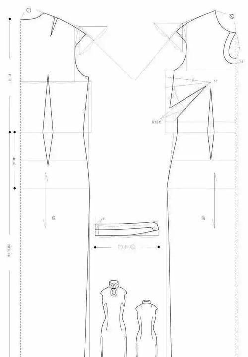  『分享』你喜欢旗袍吗？喜欢做衣服吗？旗袍纸样设计分享