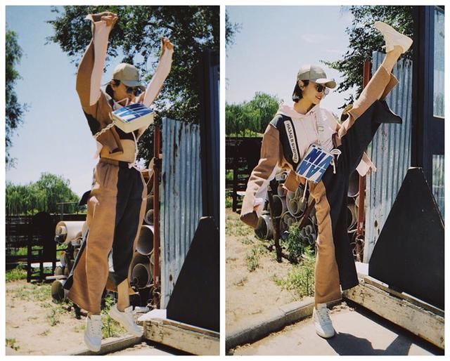 反季穿到底多时髦?韩雪牛仔外套看着就热，倪妮宋佳王智都在跟风