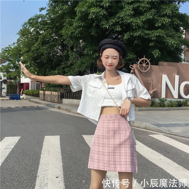 「随意搭配一」女神半身裙合集:撩汉小短裙这样穿,潮流时尚又迷人