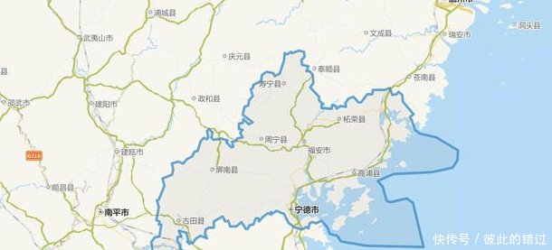 福建唯一一个仅设一个市辖区的地级市