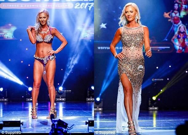 逆袭！45岁女子6个月甩肉24公斤 比基尼照尽显魔鬼身材