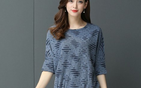 简直太好看啦!码数最大6XL上衣，胖媳妇穿上看着比裙子还美嫩