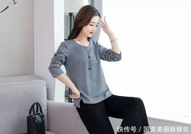  春装新款■春季时尚套装火了,30 女人穿着也洋气,连背影也美翻了