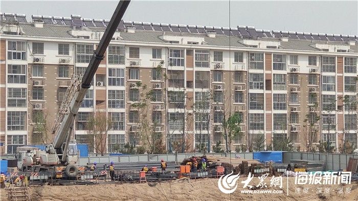  [跨环堤河桥梁]菏泽句阳路环堤河桥主体已完成90% 预计5月底通车