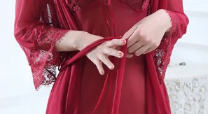 我滴天，这样的睡衣谁穿谁性感，就看你敢不敢穿，网友:羞答答