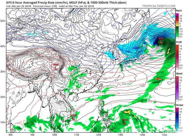 北极涡旋要狠狠砸向日本！日本真有可能全国暴雪！