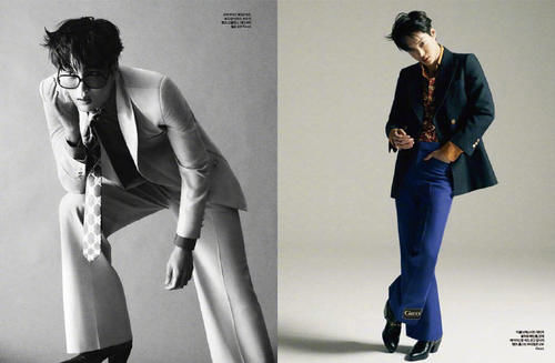 #YOUNG#韩国“行走的GUCCI”金钟仁 演绎YOUNG & GREEN