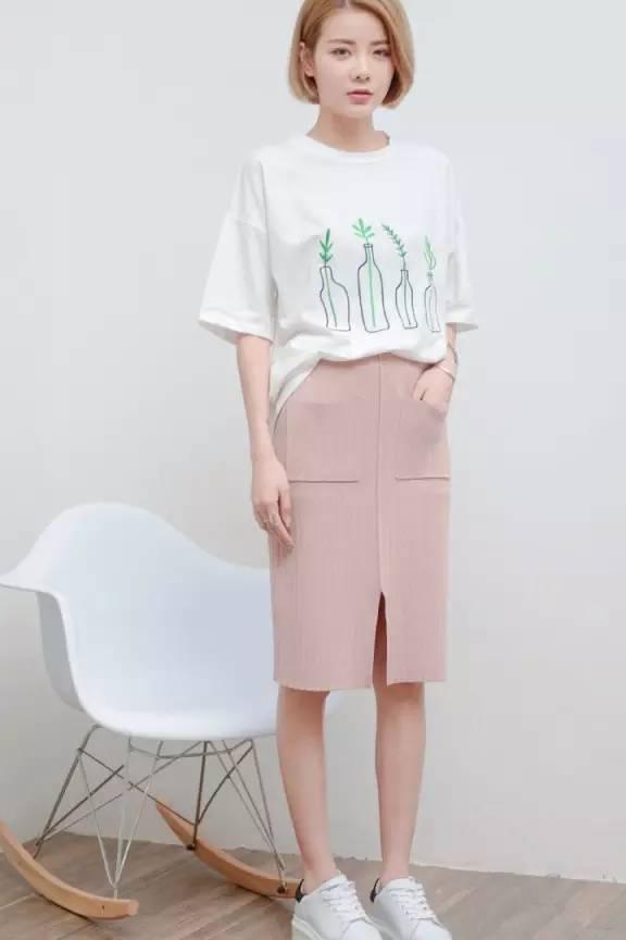 开衩裙走光是假的，撩人是真的！