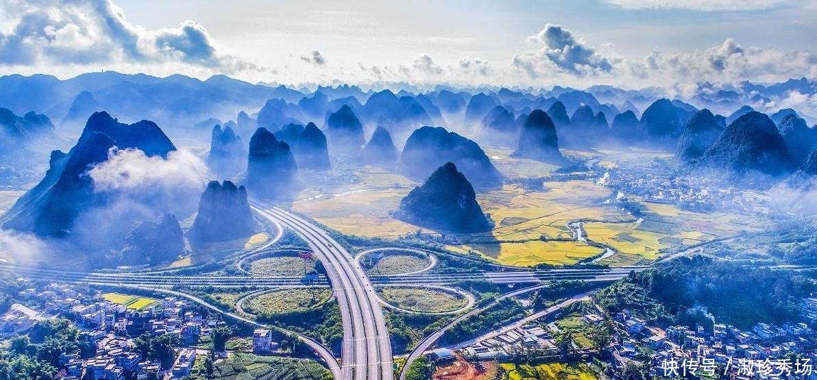 我国颜值最高的一条公路, 穿越大半个广西, 沿途皆是风景