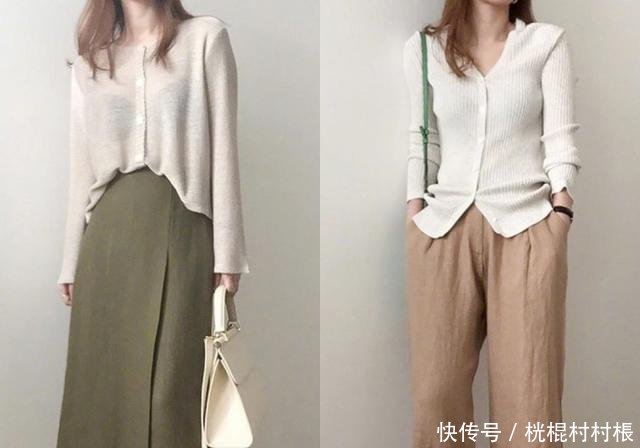 今年最火的是莫兰迪色系穿搭，18套早秋通勤最佳穿配给你示范！