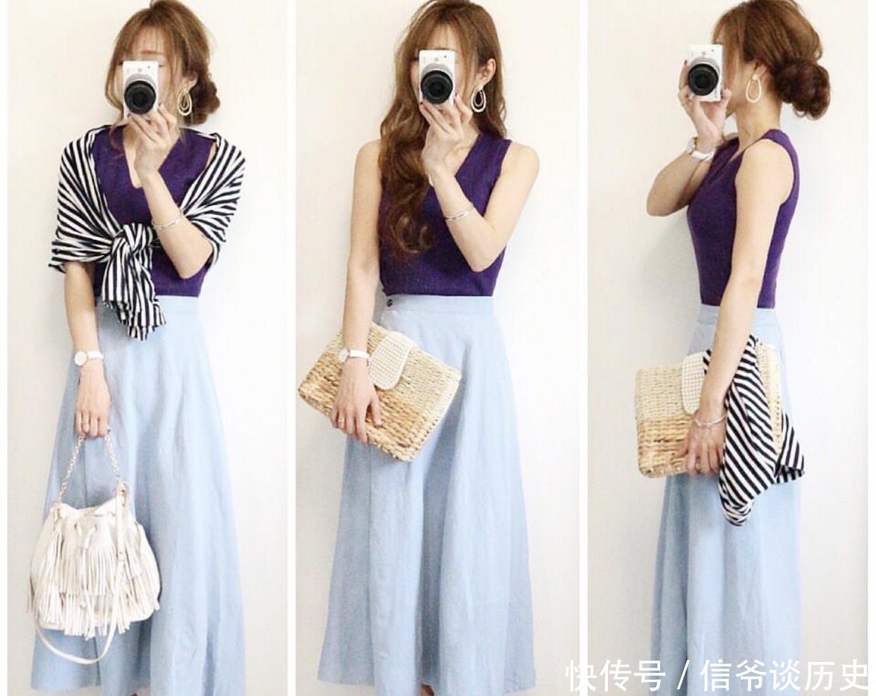  『都是很棒』日本小姐姐的穿搭总能给我惊喜，推荐日系初夏搭配，美出新高度！