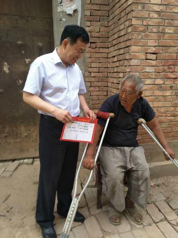 邯郸市中心医院健康扶贫徐宝元副院长走访大名