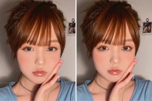  『女生』五官扁平，眼睛小，鼻子塌的女生怎么打扮才好看？