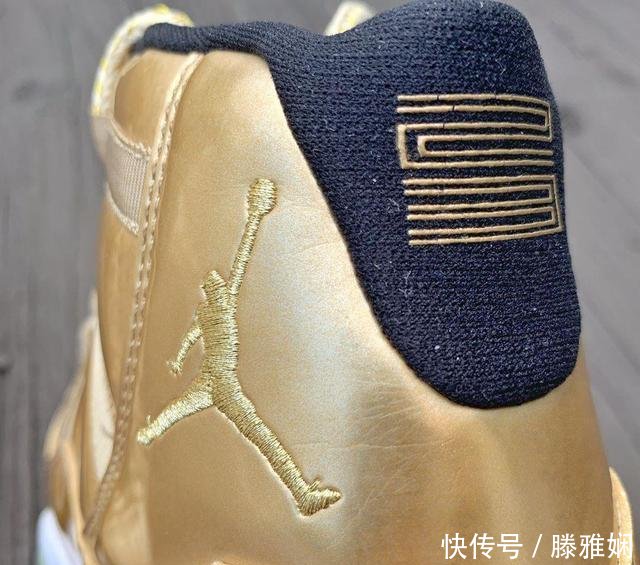 「土豪」这双土豪金Air Jordan 11恐怕是无数人的「梦中神鞋」