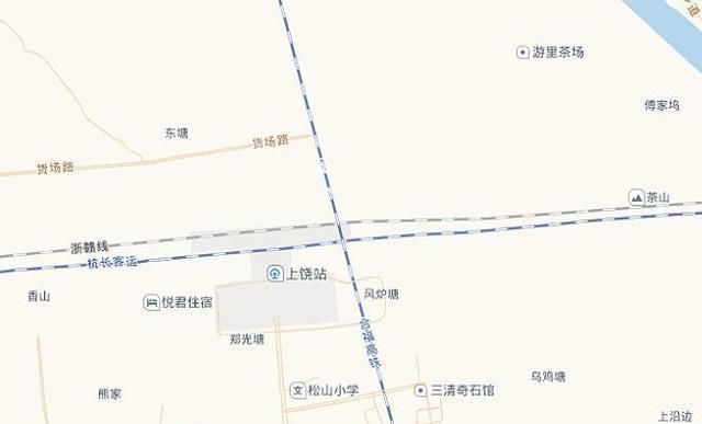  相交@江西这个站不简单, 高铁不用平交用骑跨式相交