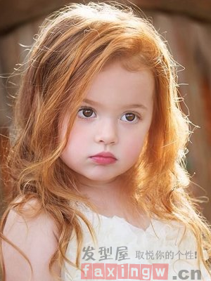 可爱儿童公主长发发型 完美打造甜美公主范