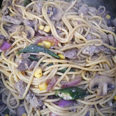  『黑胡椒』黑胡椒牛柳意大利面