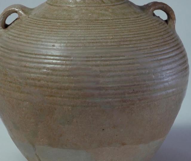  『东汉』典型！故宫博物院典藏，3件东汉青釉、绿釉高古瓷详解
