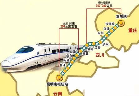 四川筹划动工新高铁，沿途经过三省一市，沿途站点也有机会发展