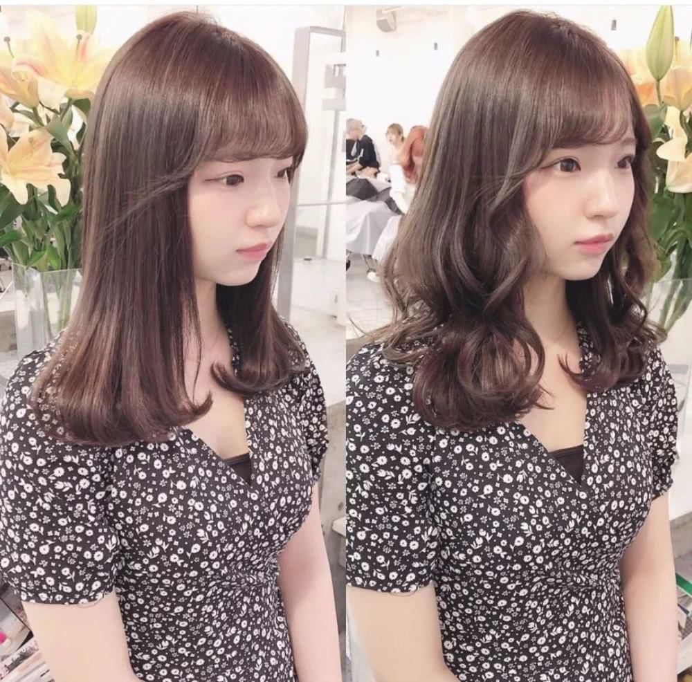 #适合#适合脸型比较圆的清爽发型