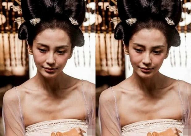 古装穿抹胸裙的美人:郑爽白到发光,杨颖勒出肉,她犹如仙女下凡