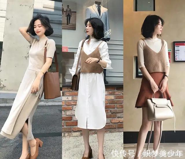 【初秋】可以不漂亮但不能没气质，初秋雅致女人味穿搭示范，太太太好看！