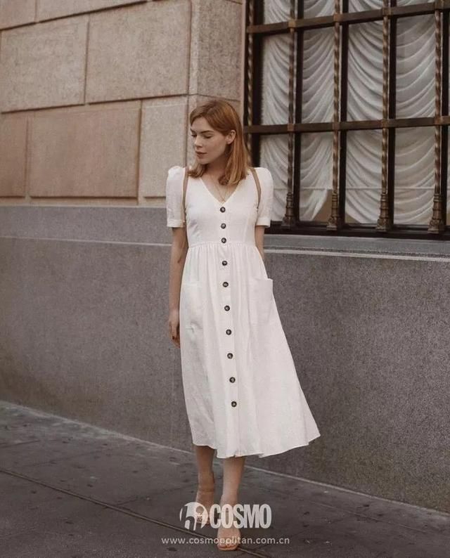 巧穿搭｜这条裙子太魔性，穿上显瘦显高还温柔