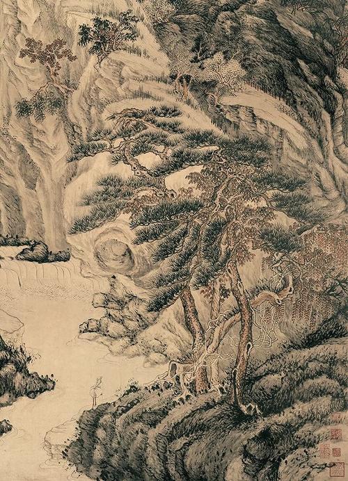 明代沈周41岁时凭借想象创作了一幅经典之作