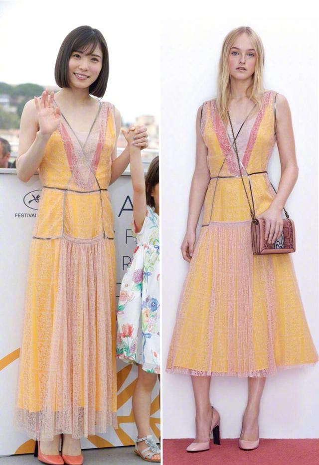 杨幂拍写真把三万的裙子穿出温柔，何穗慵懒，娜扎却搭得一本正经